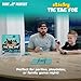 Dude Perfect Sticky Tic Tac Toe, Kids Tabletop Activity, for Family Game Night, Perfect for a Gift and Parties, 2 Players, Ages 4+