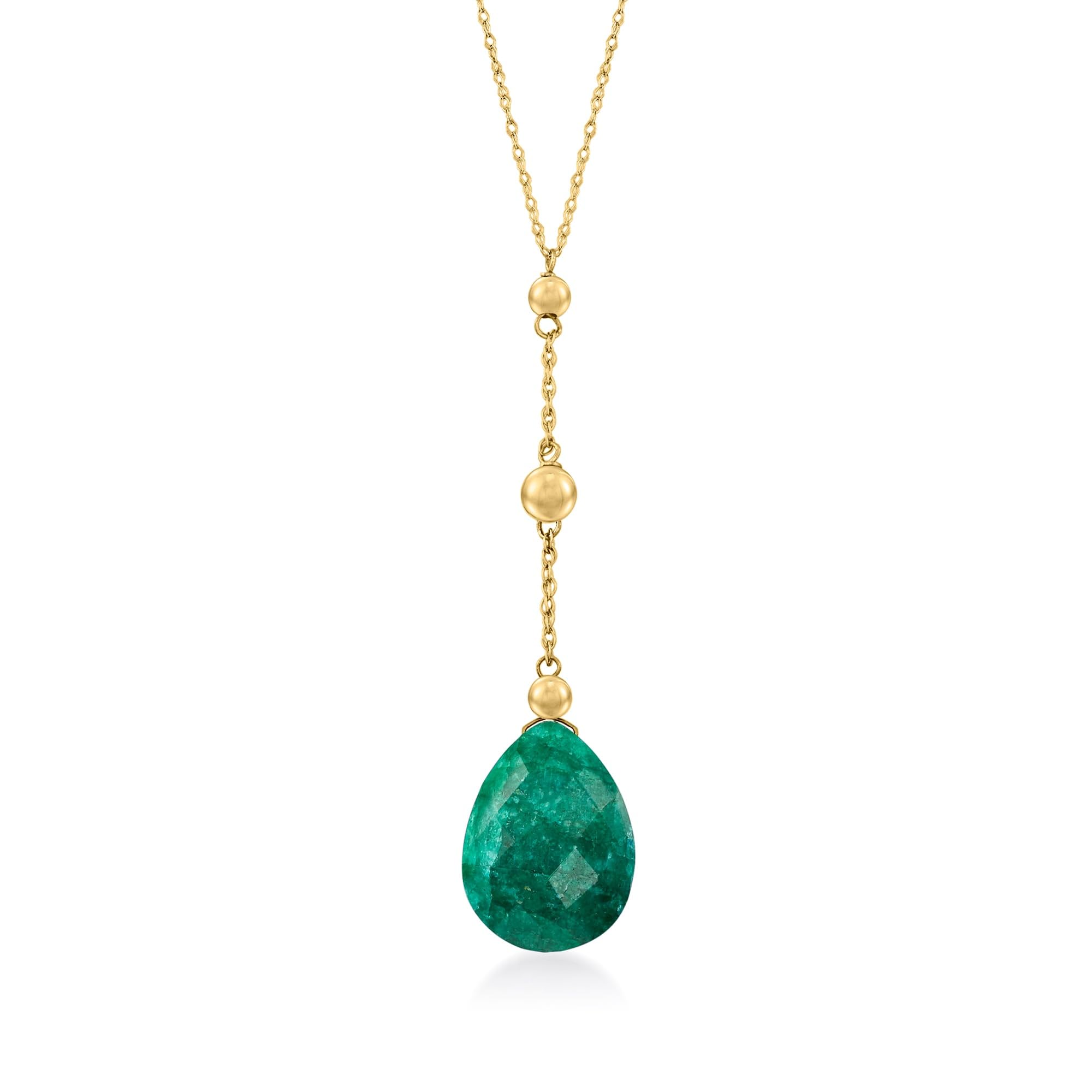 Ross-Simons Precious Gemstone Y-Necklace