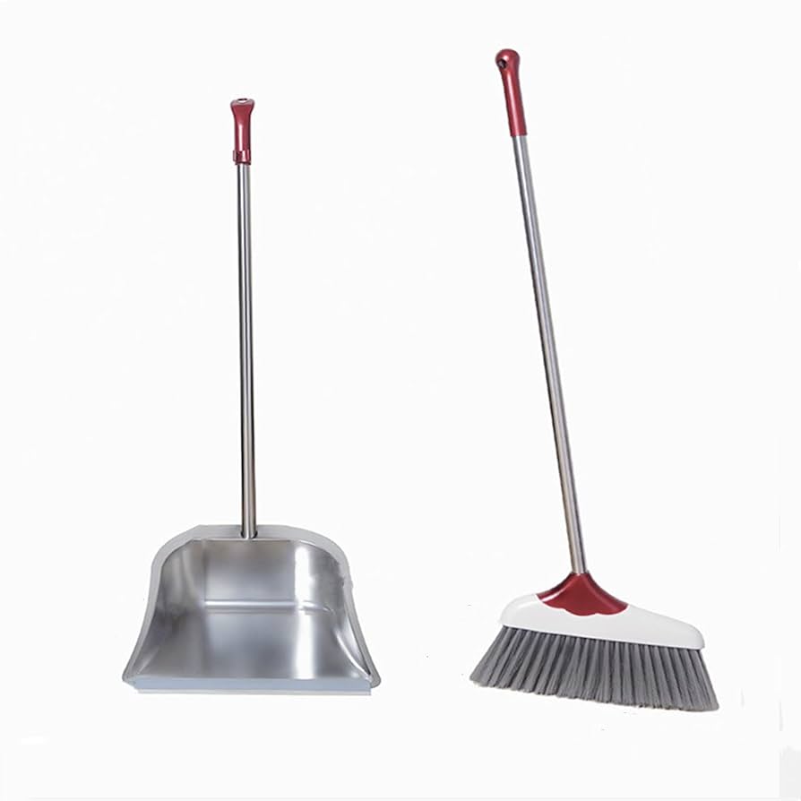 Amazon.co.jp: ほうき ちりとり 掃除セット 肥厚ステンレス