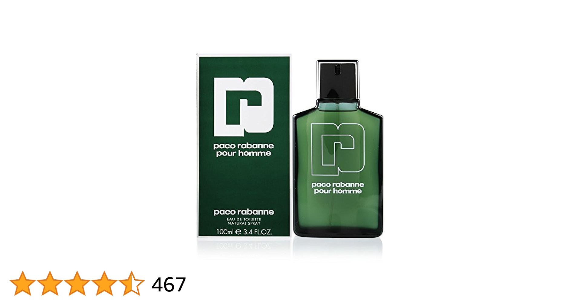 Amazon.com : Paco Rabanne Eau De Toilette Spray 3.4 Oz/ 100