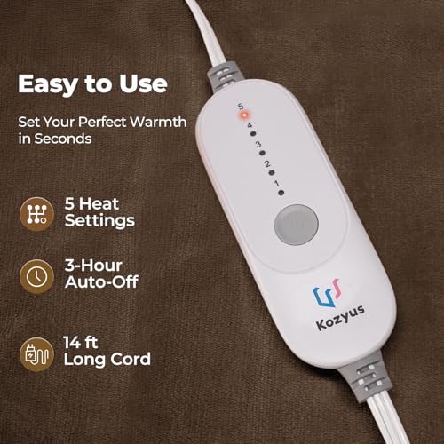 Portable Heated Blanket Rechargeable