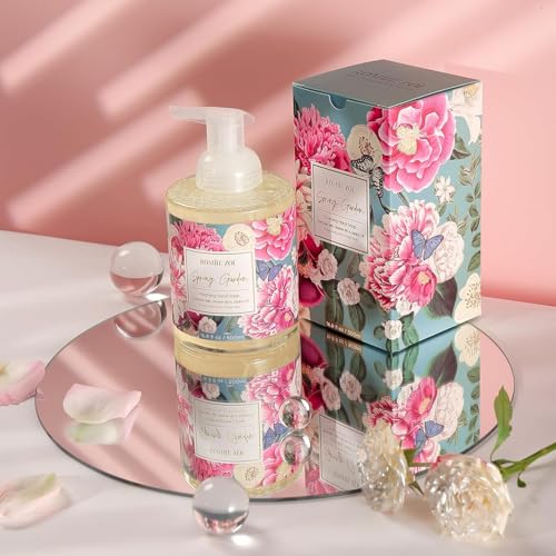 Image of ROMIIE ZOI Foaming Hand Soap, Spring Garden, 500ml / 16.8fl.oz | With Gift Box, Gentle cleansing, nourishes skin without drying