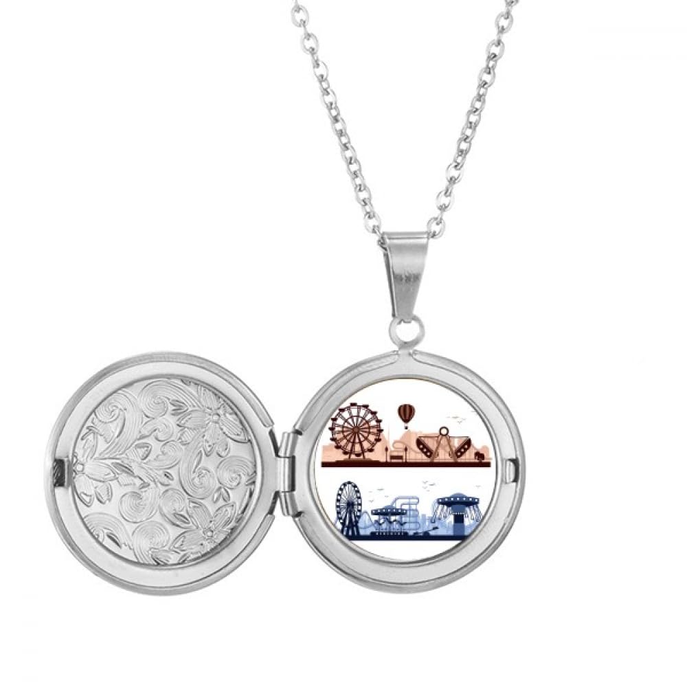 Collier avec médaillon de décoration pour parc d'attractions et anniversaire - 5