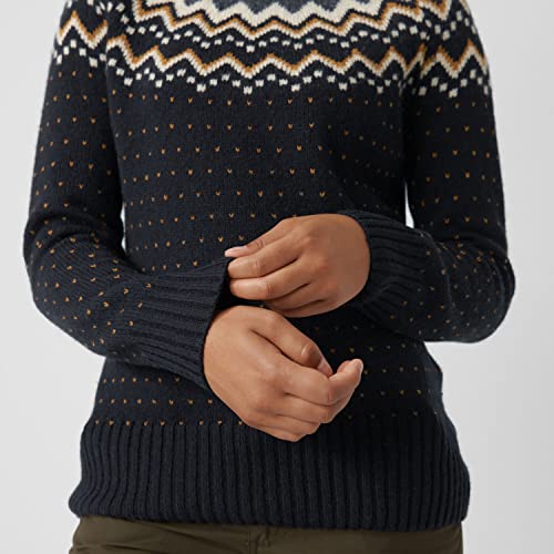 Image of Fjallraven Ovik Knit Sweater Deep Forest XS