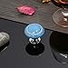 CSKB Blue 10PCS Kitchen Cabinet Knobs Vintage Dresser Knobs Retro Ceramic Round Closet Door Knobs for Cabinets and Drawers,Turquoise Teal Knobs Drawer Pulls and Knobs with Screws