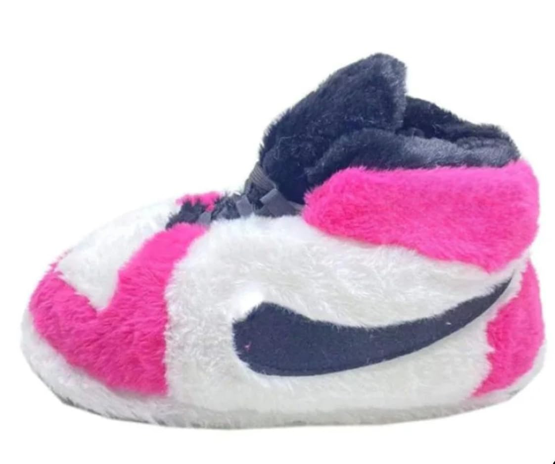 Stardust Gemstones Fluffy Warm Home Shoes for Men and Women Sneaker Slippers Comfy Kicks Winter Warm Plush Slippers Fleece Lined Sneakers Anti-skid Rubber Sole Fluffy Shoes