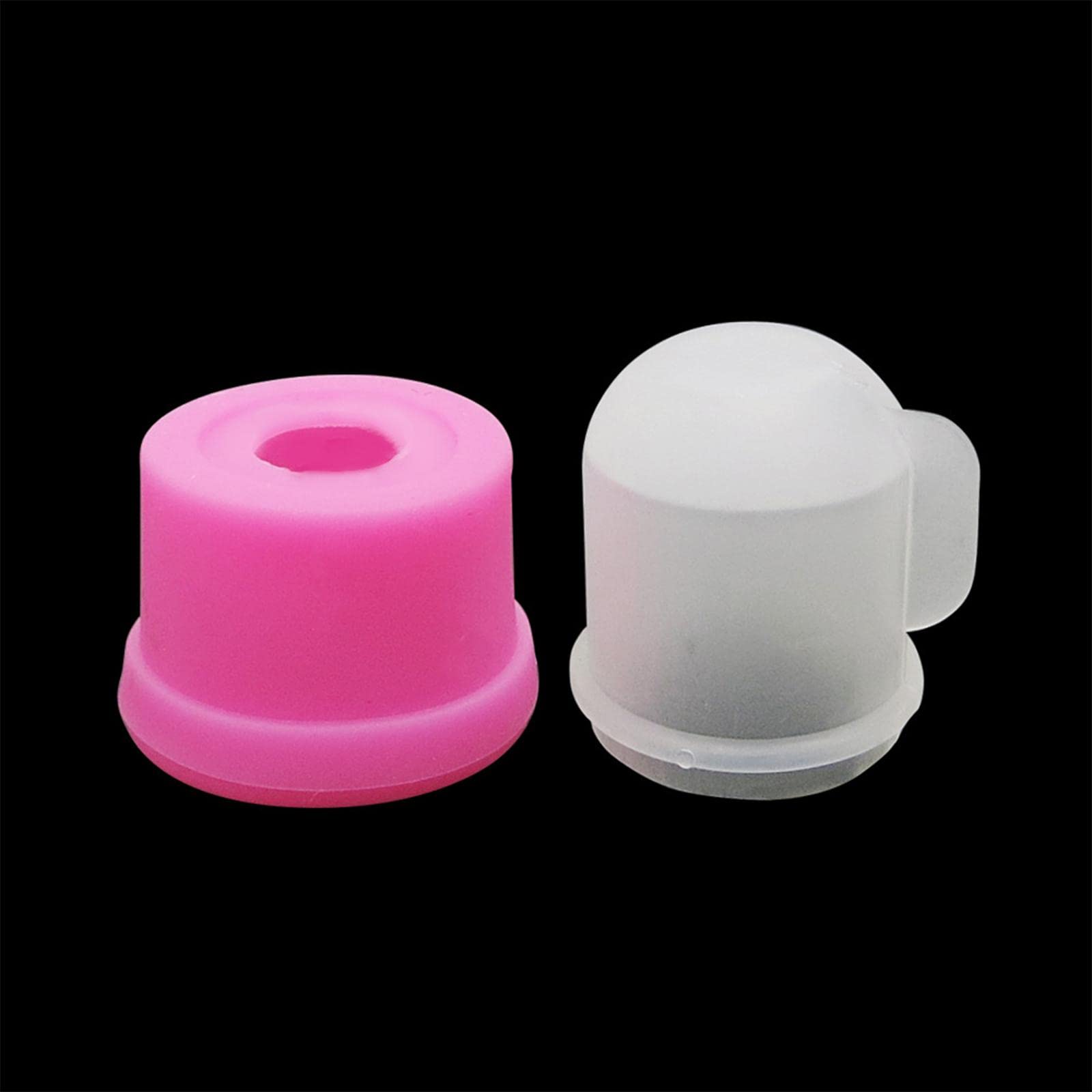 Juego de 3 Pinzas de Plástico para Quitar Esmalte de Uñas, Tapas para Remojar, Limpiador de Gel, 4 piezas
