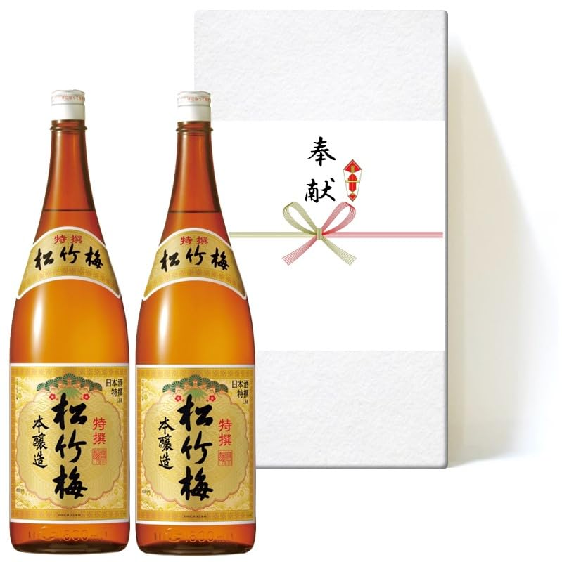 Amazon.co.jp: 【奉献酒】宝酒造 松竹梅 特撰 本醸造 1.8L×2本【箱入 Amazon.co.jp: 【奉献酒】宝酒造 松竹梅 特撰 本醸造 1.8L×2本【箱入