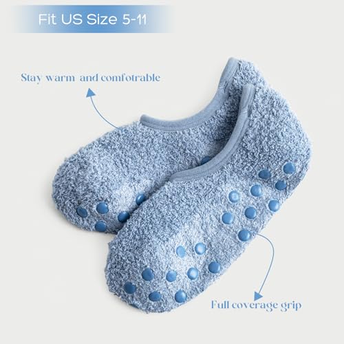 Image of 3Pairs Ankle Socks Low cut Pom Pom Fluffy Fuzzy Warm Winter Plush Slipper Socks For Women