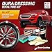 Dura-Dressing XL Total Tire Kit - Double Size Car Kit - Tire Dressing, Cleaning and Restoration Kit for Cars - High Gloss Coating to Renew and Protect Your Tires - Made in USA