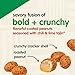Snak Club Tajin Crunchy Peanuts, Nuts with Chili and Lime Seasoning, Mild, No Artificial Colors or Flavors, 10.5 oz Resealable Bag