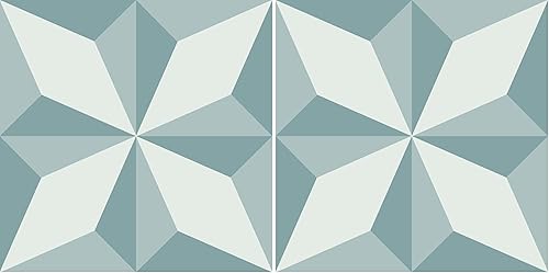 FloorPops FP3563 Topaz Peel & Stick - Azulejos para suelo, color azul (paquete de 2)