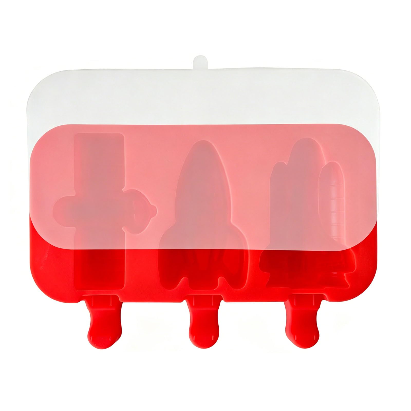 Xinsheinelry Multi Purpose Flexible Silicone Ice Lolly Forms Popsicles Maker Dishwasher Safe Ice Cream Making Molds Dishwasher Safe Stick Maker