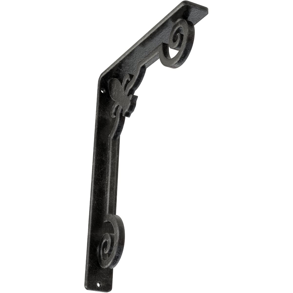 Support en métal Ekena menuiseries pour étagère Laiton Antique