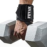 FEVAN Pack 2 Muñequeras Gym Ajustable - Muñequera Tendinitis Muñeca - Muñequeras Crossfit Unisex - Muñequera Tunel Carpiano - Muñequera Deportiva - Muñequera Padel Tenis Fitness Pesas y Gimnasio