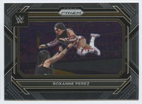 Panini Prizm Wrestling #39 Roxanne Perez NXT 2.0 - Tarjeta comercial oficial de WWE NXT 2023 (foto de stock mostrada, cerca de la condición de menta