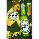 ハイネケングリル メタルポスター壁画ショップ看板ショップ看板表示板金属板ブリキ看板情報防水装飾レストラン日本食料品店カフェ旅行用品誕生日新年クリスマスパーティーギフト