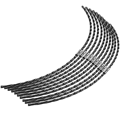 MEZOKUCEL Bosch F016800431, Filo per decespugliatore Extra Forte, per decespugliatore AFS 23-37, 37 cm x 3,5 mm - 10 Pezzi