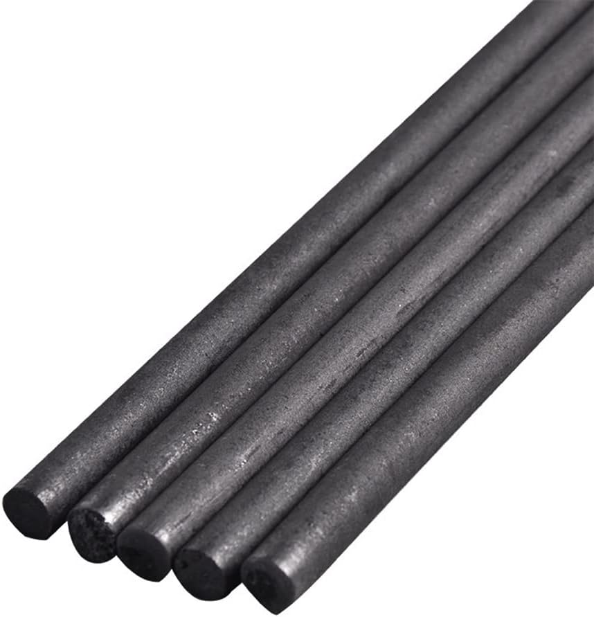 Graphite Carbon Rods - 200mm Length, 99.99% Pure Graphite Electrodes - 5 Pack for Welding, Electronics, and Industrial use(4mm)