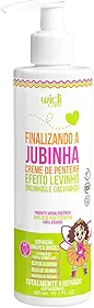 Creme de Pentear Infantil Widi Care - Finalizando a Jubinha - Efeito Levinho para Ondinhas e Cachinhos