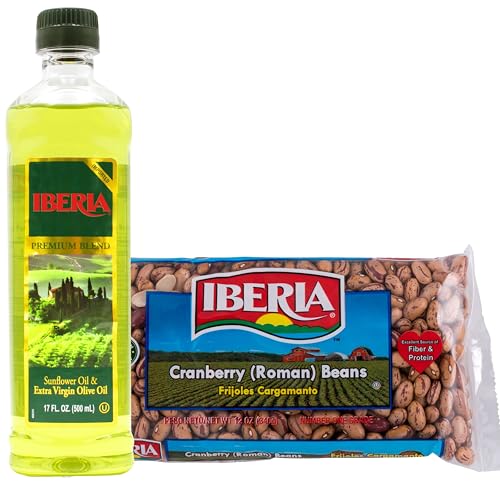 Aceite Extra Virgen y Girasol Iberia 17 Fl Oz