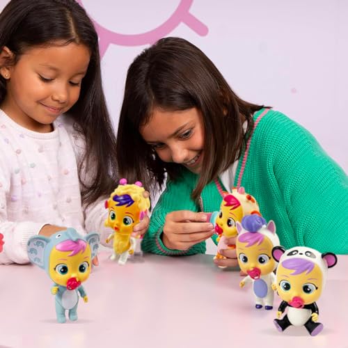 Image of IMC Toys Cry Babies Magic Tears Doll for Girls Pretend Play Toys for Kids Above 3 Years Real Tears Cry Baby, Pack of 1 - Mixed Character