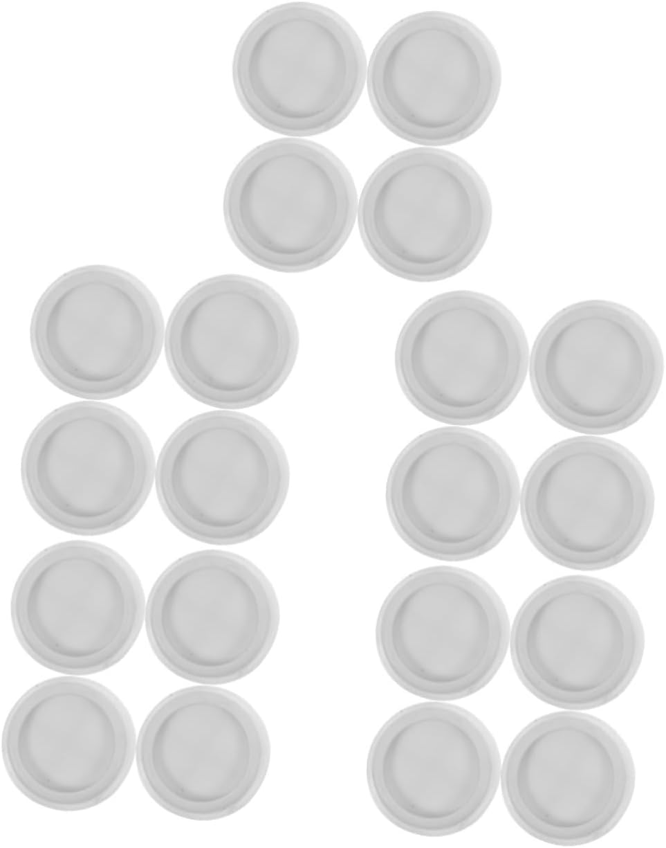 Housoutil 20pcs Stable Washer Foot Pads Vibration Pads for Washing Machine Rubber Washer Feet Mats