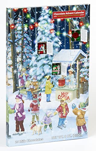 Woodland Skaters Chocolate Advent Calendar (Countdown To Christmas) #TOP4