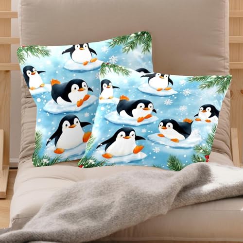 Fundas de cojín de terciopelo suaves para decorar el sofá en invierno 3