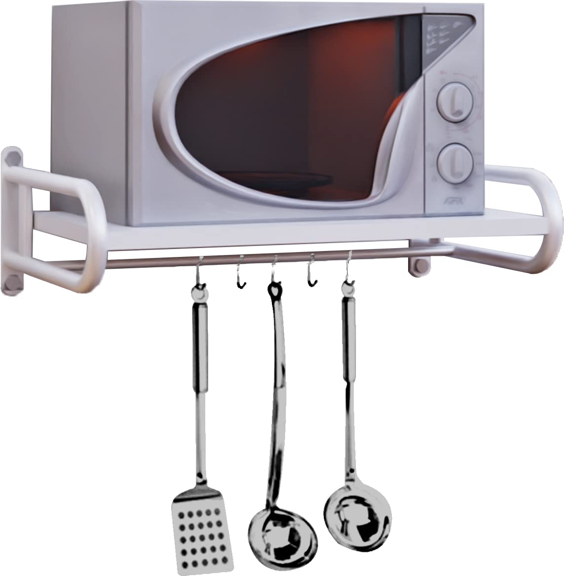 See full amazon price history chart for SAIFIX Microwave Stand for Kitchen | Wall Mounted | Oven Stand | Dish Rack | Pot Racks | Utensil Organiser | Printer Shelf | Fax Rack (60 L x 40 W x 18 H CMs, OS-09, White) SAIFIX Microwave Stand for Kitchen | Wall Mounted | Oven Stand | Dish Rack | Pot Racks | Utensil Organiser | Printer Shelf | Fax Rack (60 L x 40 W x 18 H CMs, OS-09, White) (B08JC5VM6R) Amazon Price History, Amazon Price Tracker