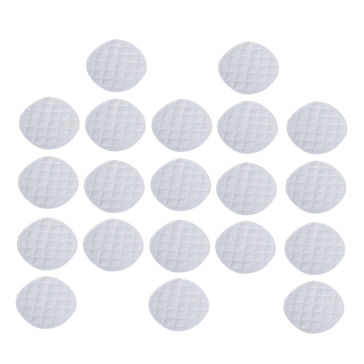 Yardwe 20Pcs Breastfeeding Pads Washable Nursing Pads for Moms Leak and Absorbent Mother Feeding Pads Soft Protection for Day Night Use