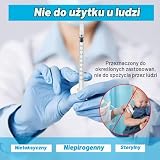 100 Sztuk Strzykawki, 1 Ml Strzykawka z Siarą, Strzykawki z Tworzywa Sztucznego, z Nasadkami, bez Igieł, Laboratoriów Naukowych, Karmienia Zwierząt Domowych, do Napełniania i Pomiaru Płynów
