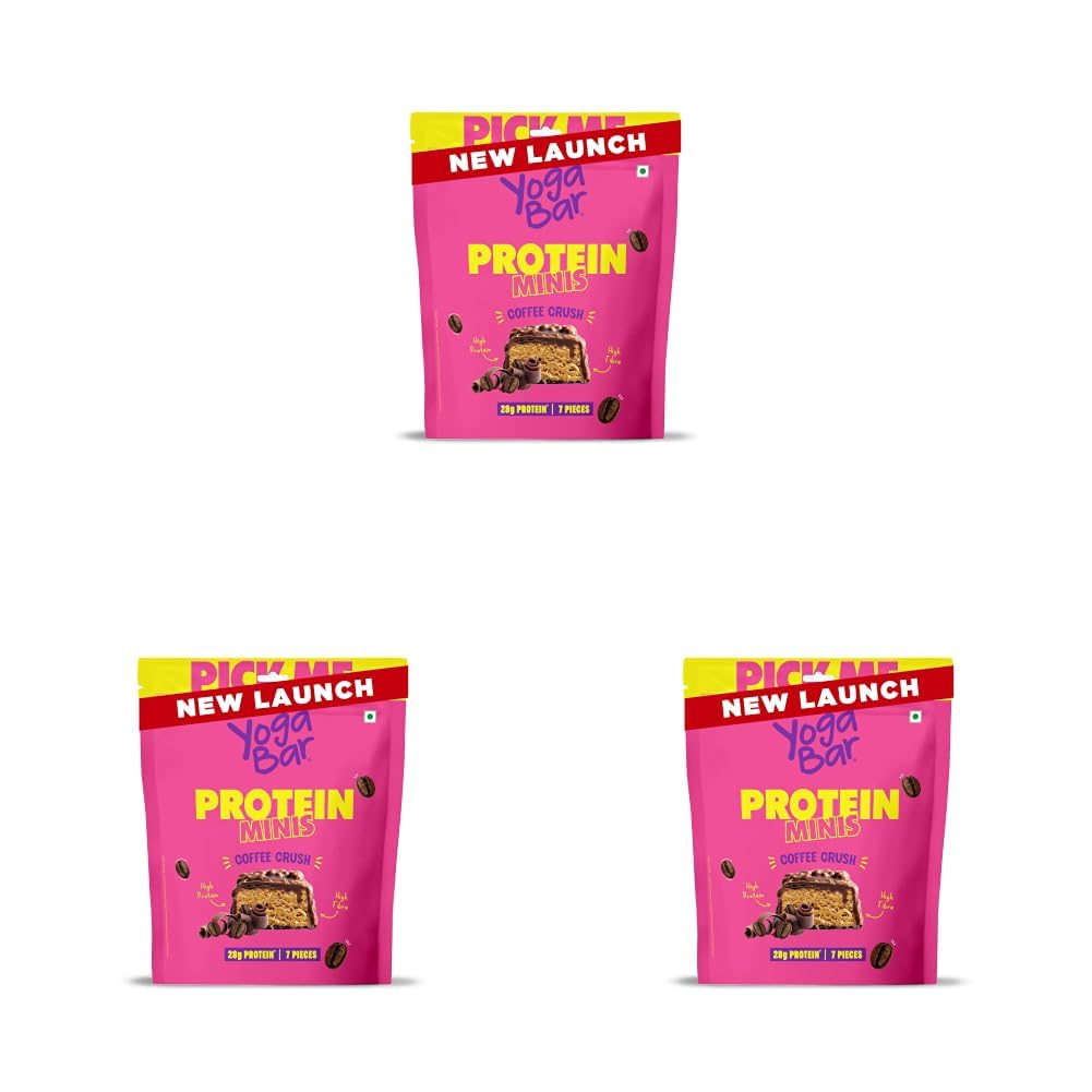 Yogabar Protein Minis Gift Hamper (3 x Chocolate & 4 x Coffee) | Chocolate Gifts in Tin Box | Healthy Snacking for Kids & Adults | Rich in Protein & Fiber — Amazon image 21