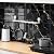 Chejiaye 22pcs Marble Peel and Stick Backsplash Waterproof Washroom Wall Panels, Peel and Stick Tile, PVC Foam Wall Panels for Kitchen,Bathroom,Living Room,Black Gold(Not Real Tile,11.8" x 11.8")