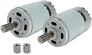 2 Pcs Universal 550 20000RPM High Speed Electric Motor RS550 6V Motor Drive Engine Accessory for RC Car Children Ride on Toys Replacement Parts