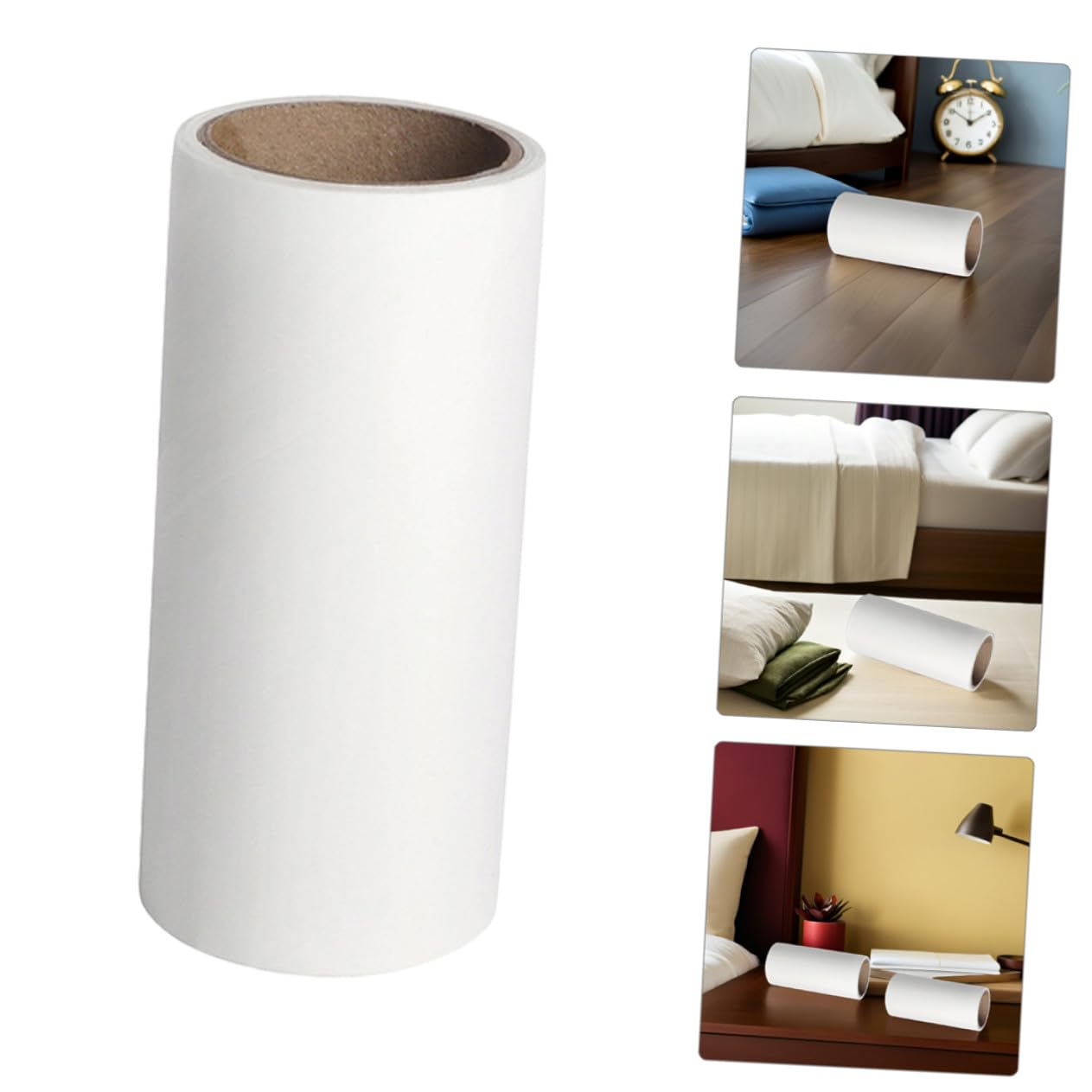 Toddmomy 12 Uds Rodillo De Pelo De Gatito De Papel Adhesivo Rodillo De Cepillo Portátil para Mascotas Conveniente Removedor De Pelo Rodillo De Pelusa para Pelo Gato Removedor De