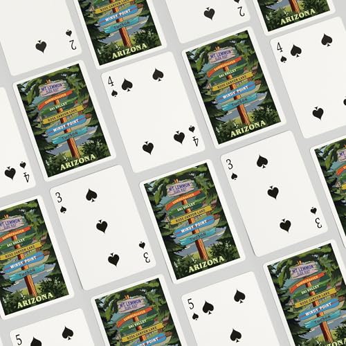 Baraja Mt. Lemmon Arizona - 52 Cartas Poker miniatura 4