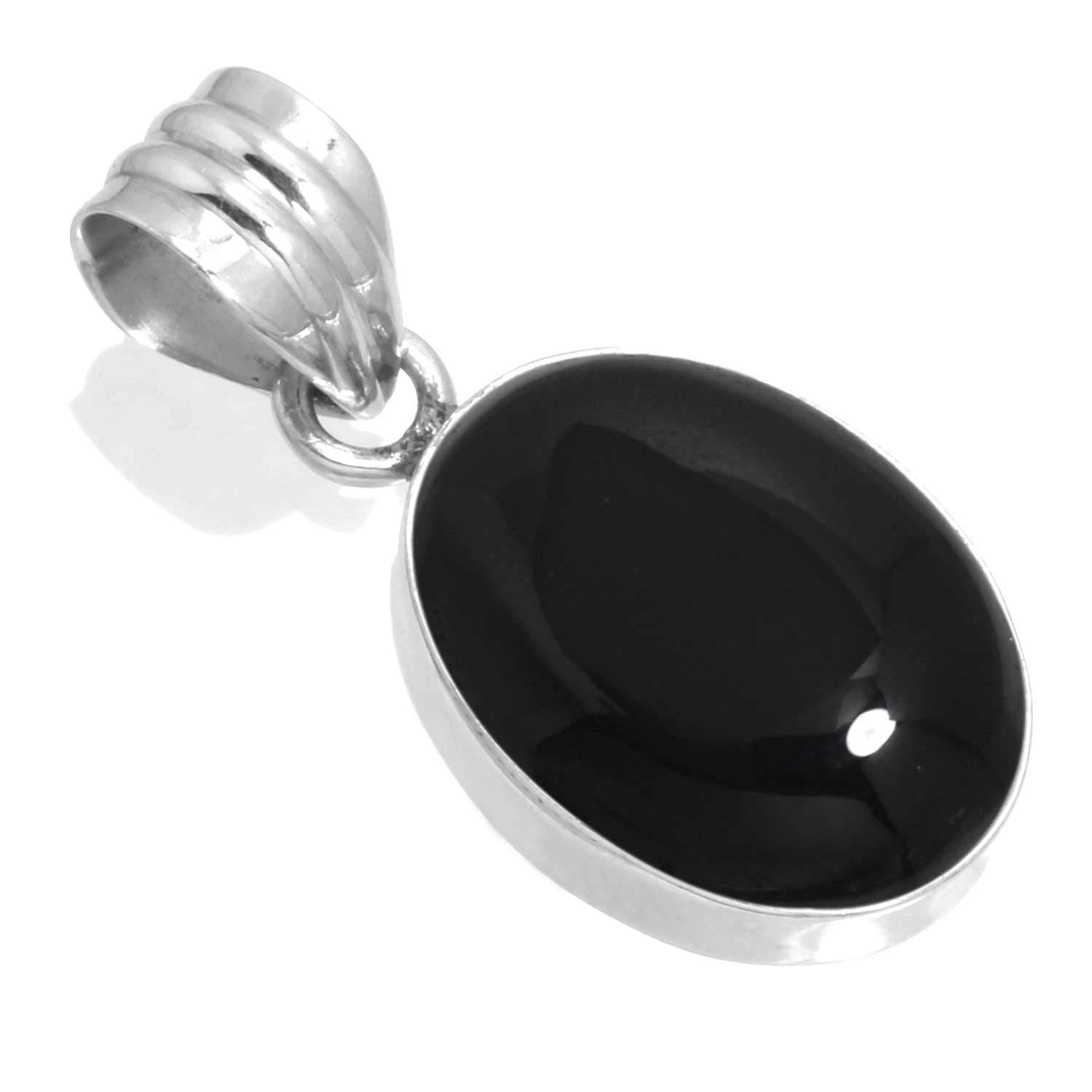 925 Sterling Silver Handmade Pendant for Women 12x16 Oval Gemstone Boho Silver Jewelry for Gift (99531_P)-image-42