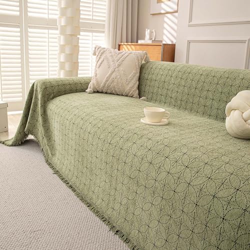 Housse de canapé modulable grand format tapis de canapé lavable en chenille - 4