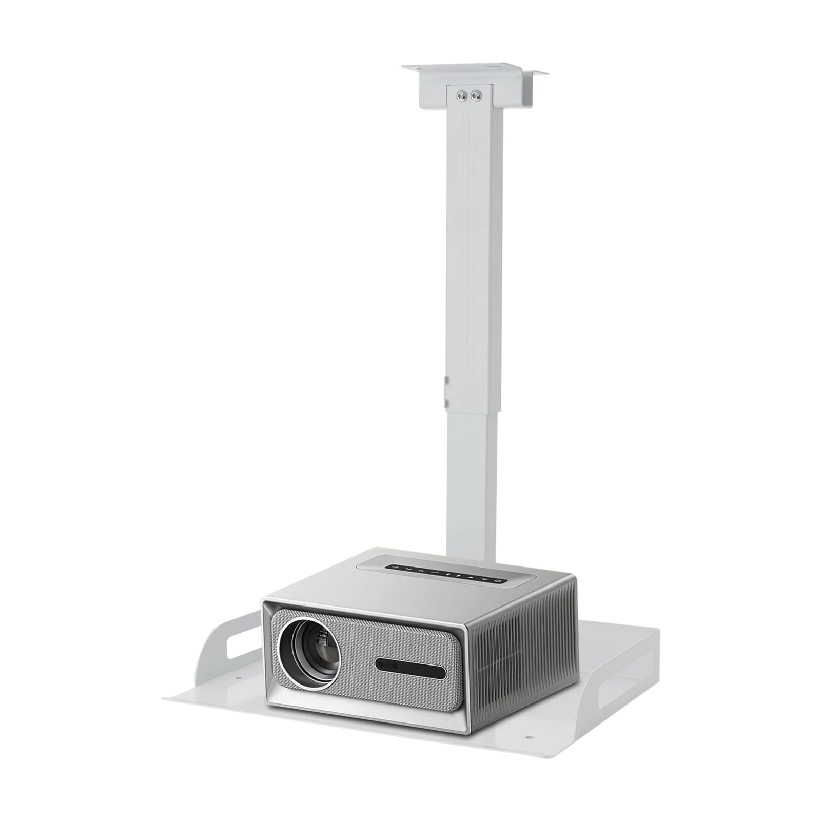 Support De Plafond Universel En Aluminium Pour Mini Projecteur - Inclinaison 90°, Rotation 360° - Jusqu'à 5 Kg