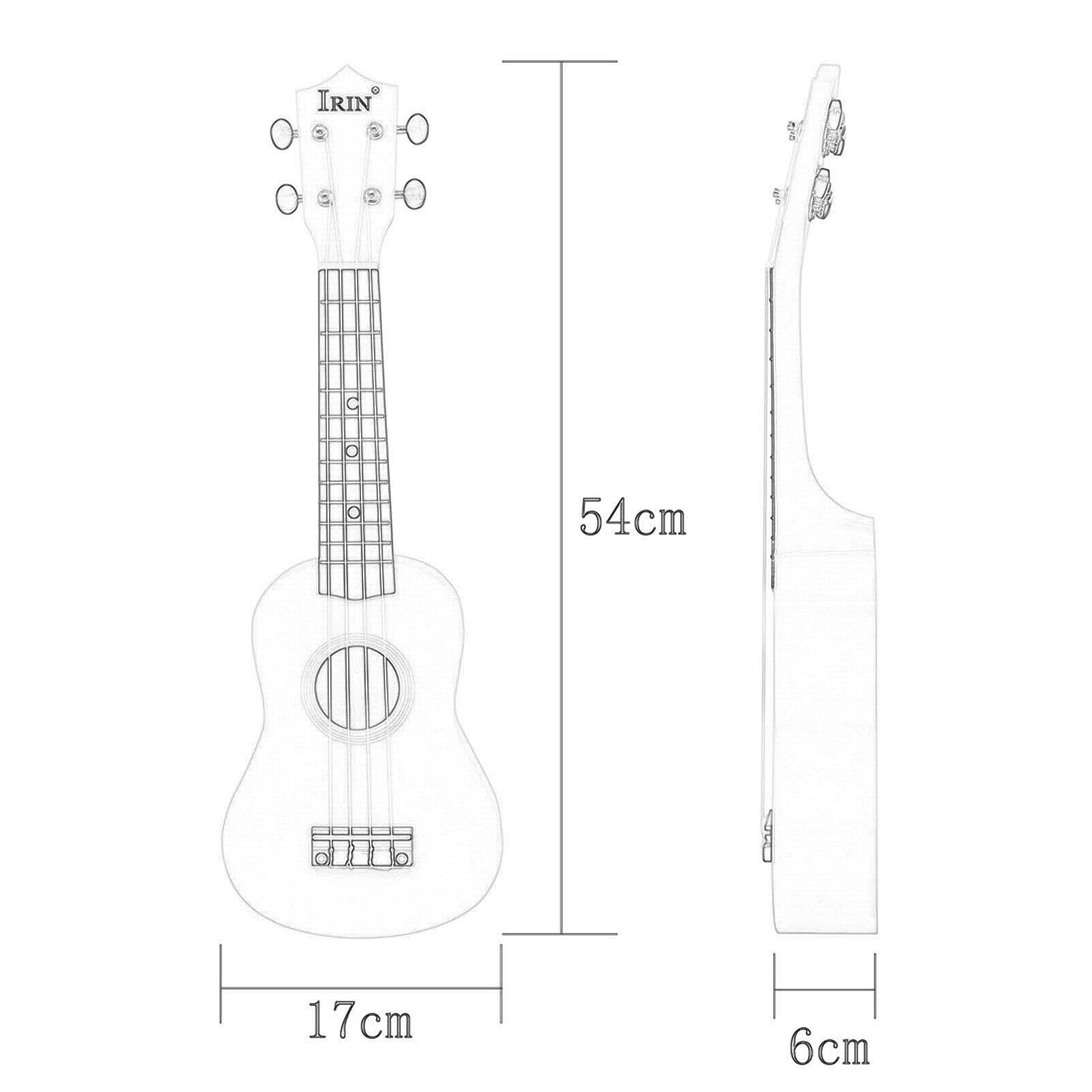 Ukulélé pour Débutants, Instrument de Musique pour Enfants, Mini-guitare à 4 Cordes pour Développer Les Compétences Musicales Des Bébés D'âge Prés, jaune