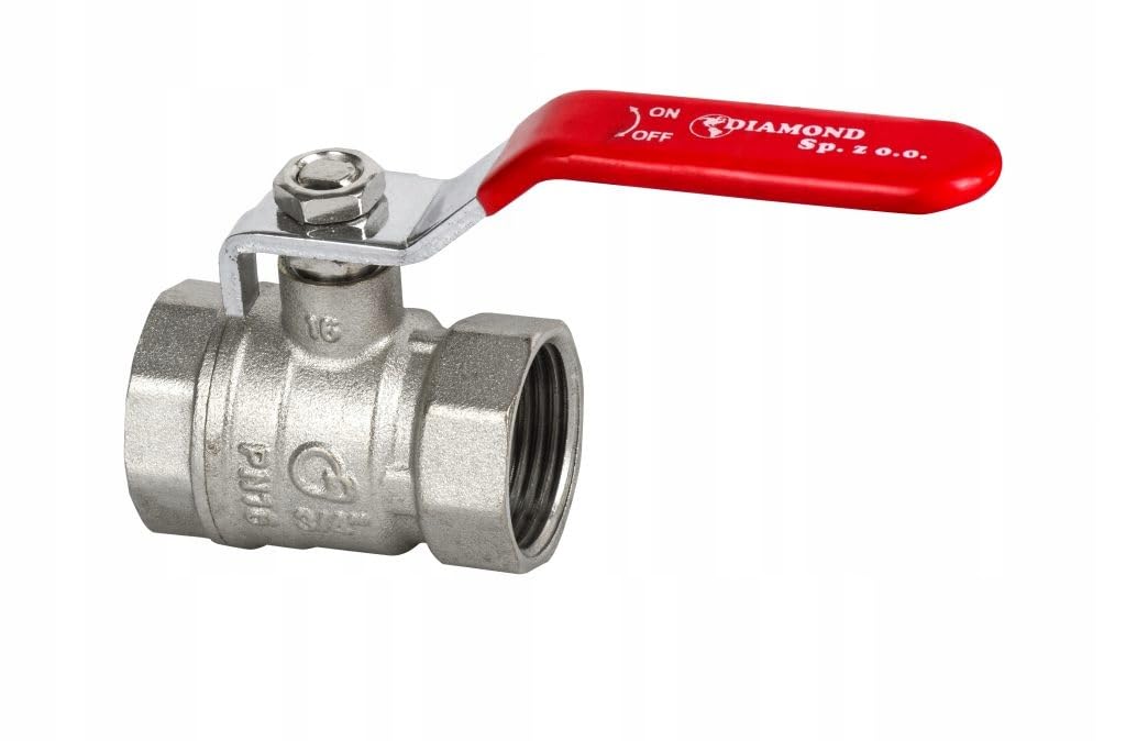 Kugelhahn 3" Wasserhahn Mit Stopfbuchse Messing