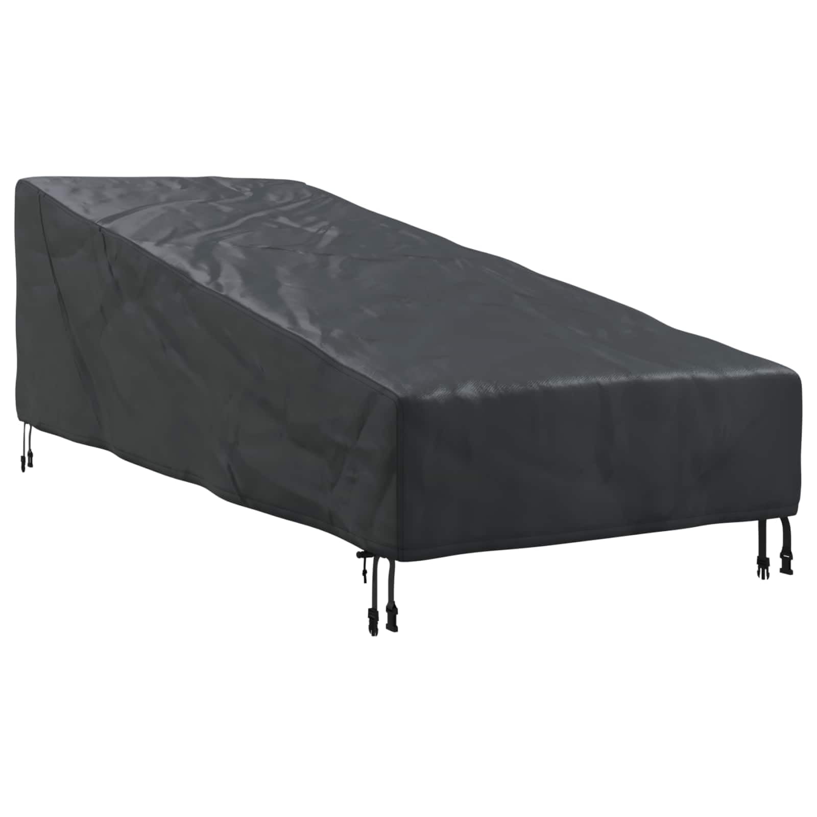 Knerpwd 420D Oxford Fabric Waterproof Outdoor Furniture Cover 210 X 80 X 75 Cm, With Snap Closure For Garden Terrace