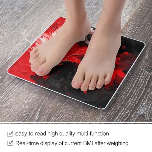 Báscula Digital de Baño Precisa 400 lb Pantalla LED miniatura 5