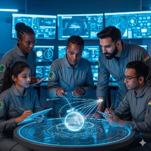 『Blueprints for the Cosmos: The Meticulous Art of Planning Interplanetary Missions』のカバーアート