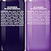 MAJESTIC PURE Purple Shampoo and Conditioner Set - Tones & Brighten Blonde, Platinum, and Silver Hair, Sulfate Free & Paraben Free, 16 fl oz each