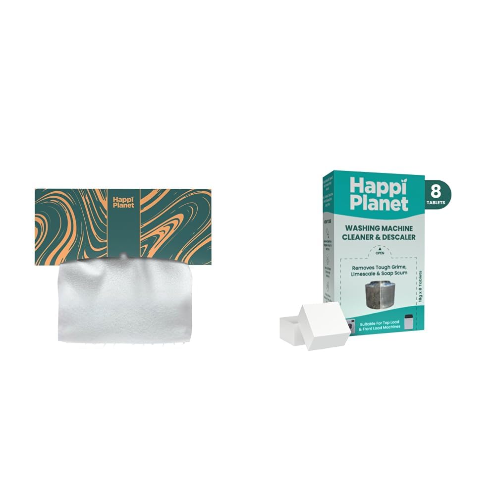 Happi Planet | Reusable Kitchen Towels | Kitchen Cleaner Wipes | 20 Pulls - 2000 Times Washable | Pull Wipe Wash Reuse | Highly Absorbent, Eco-Friendly, Non-Toxic | For Oil, Tea, Ketchup & Flour Stain-image-15