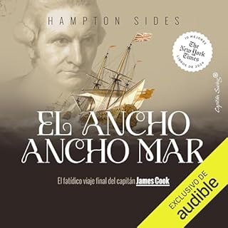 El ancho ancho mar Audiolibro Por Hampton Sides, Amado Diéguez - traductor arte de portada