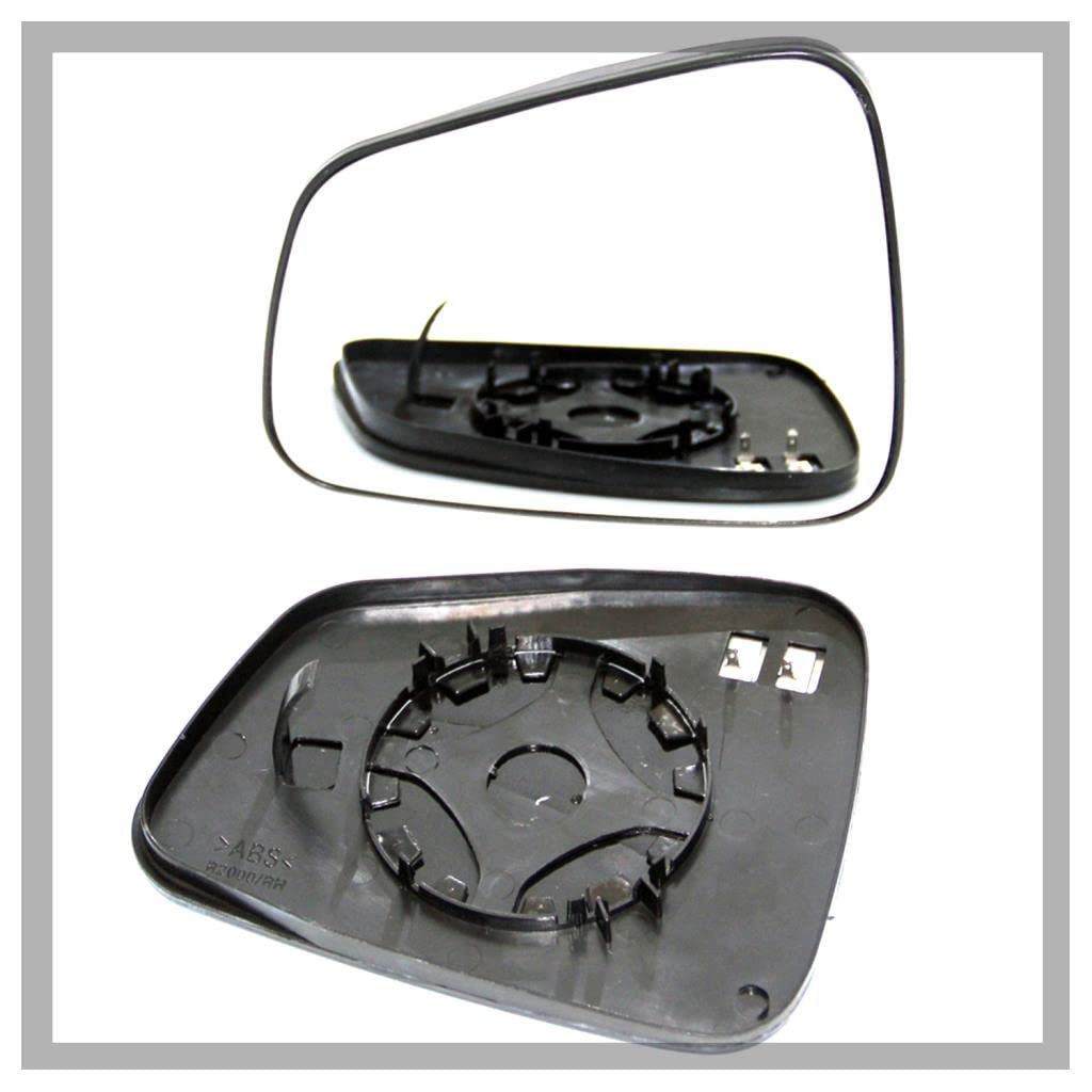 Copricapo Specchietto Retrovisore Per Toyota Yaris 2012-2019 - Lato Destro Argento