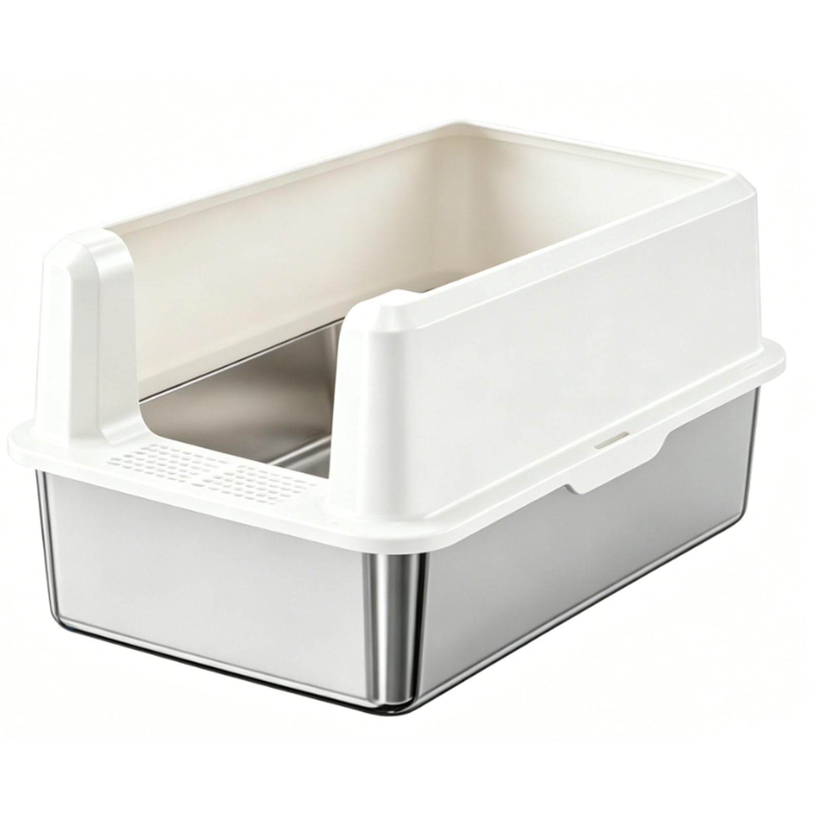 Dpofirs Lettera per Gatto in Acciaio Inox, Aprile Superiore, Extra Large